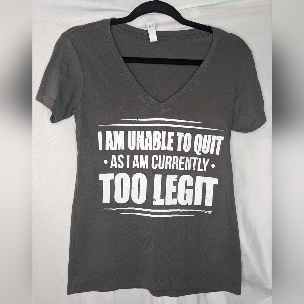 Too Legit Graphic T-Shirt, Small